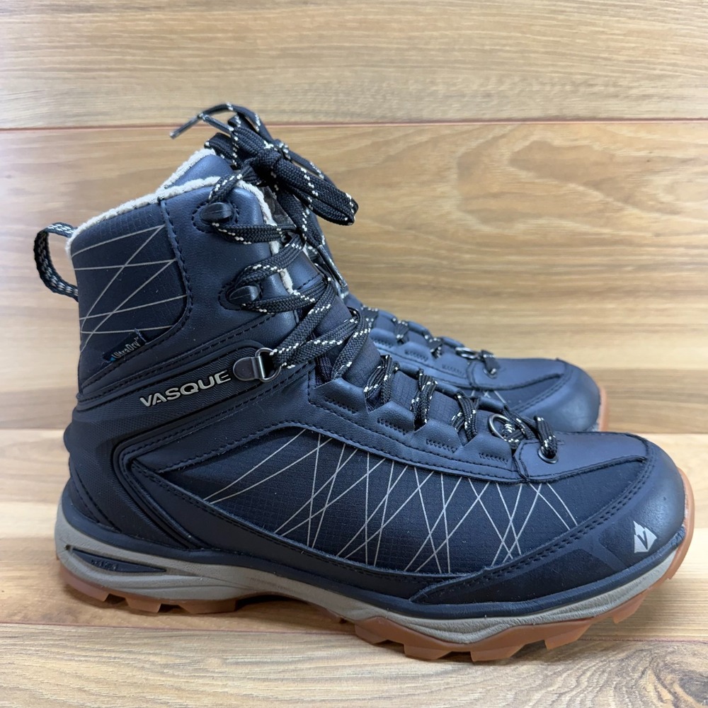Vasque Coldspark Ultra Dry Womens 10 M Boots Snow Hiking Boots Black